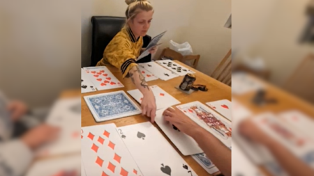 Mom Buys Playing Cards for Family Trip, No One Expects What She Brings Back