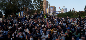 Campus Protest Interest Overtakes Trump Trial