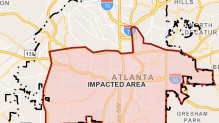 Atlanta Boil Water Map Shows Area Impacted as State of Emergency Declared