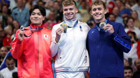 France’s Leon Marchand Shines While Team USA Tops the 2024 Olympic Medal Count