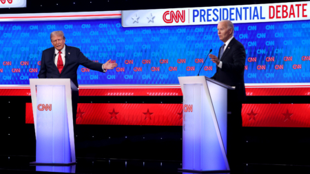 Biden Began a History-Making Month With a Debate Joke He Probably Regrets