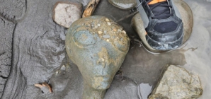 Couple Thinks They Found a ‘Head’ in Riverbed, Then They Look Closer