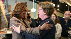 Video of Kamala Harris Embracing Crying Woman Takes Off Online