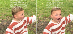 Mom Films Toddler’s Magic Moment, Seeing the World ‘Through His Eyes’