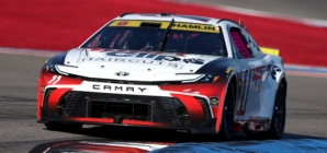 Denny Hamlin Details Major Issue With Car That Marred Roval 400 – ‘This Thing Was Hurt’