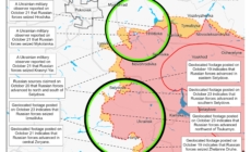 Ukraine War Map Reveals Significant Russian Gains in Frontline Town