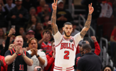 Lonzo Ball Reacts to First Healthy Bulls Game Since January 2022