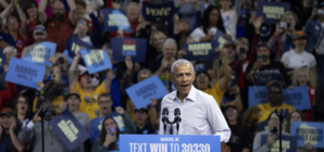 Obama Invokes ‘Lose Yourself’ at Harris-Walz Campaign Rally