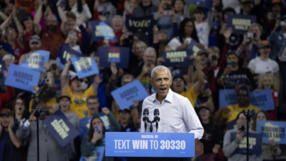 Obama Invokes ‘Lose Yourself’ at Harris-Walz Campaign Rally