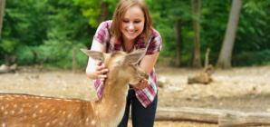 Woman Filmed Befriending Fawn but Not Everyone Is Impressed