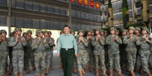 China’s Xi Inspects Nuclear-Armed Rocket Force After Missile Test