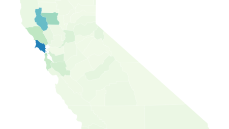California Whooping Cough Map Shows Surge of Deadly Disease