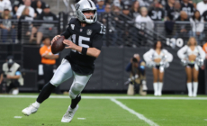 Raiders QB Garden Minshew Suffers Significant Injury, Heads to Locker Room