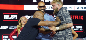 Chaos Erupts After Mike Tyson Strikes Jake Paul in Face During Weigh-Ins