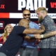 Chaos Erupts After Mike Tyson Strikes Jake Paul in Face During Weigh-Ins