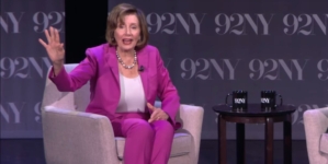 Nancy Pelosi Heckled for Over a Minute at Event: ‘I’m Used to This’