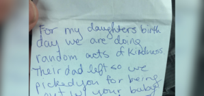 Dad Asks Server for Check, Gets Heartwarming Written Note