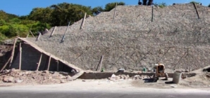 Pre-Hispanic Pyramid Structure Discovered During Roadwork in Mexico