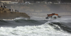 California High Surf and Flood Warnings Continue After Pier Collapse