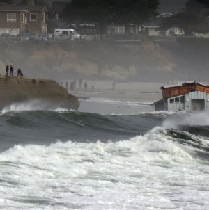 California High Surf and Flood Warnings Continue After Pier Collapse