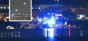 Plane Crash Live: Helicopter Emerges In River After American Airlines Crash