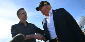 Video Shows Gavin Newsom and Donald Trump’s Exchange on Tarmac