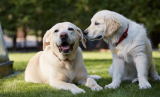 Senior Golden Retriever Gets Puppy After Losing Sibling—Viewers Can’t Cope