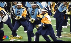 Dynamic Black Marching Bands Are Super Bowl Stalwarts