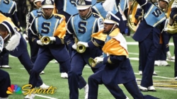 Dynamic Black Marching Bands Are Super Bowl Stalwarts