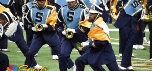 Dynamic Black Marching Bands Are Super Bowl Stalwarts