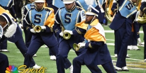 Dynamic Black Marching Bands Are Super Bowl Stalwarts