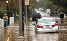 Atmospheric River Pummeling California Seen From Space