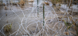 Arizona Lays More Razor Wire at Border