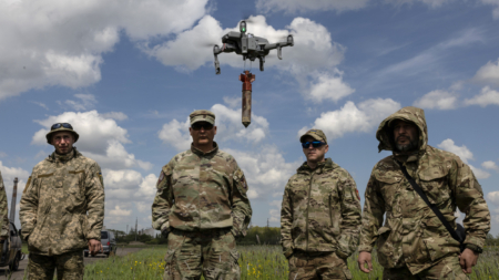 Ukraine Drones Strike Russian Oil Hubs, Strategic Airbase, Helicopter Plant