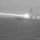 US Warship Fires Laser Weapon in Stunning Photo