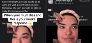 Gen Z Woman Shares the Email Work Sent Her the Day After Her Mom Died