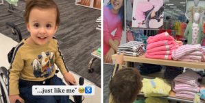 Tears As Little Boy Sees Clothing-Store Model Who Looks ‘Just Like’ Him