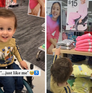 Tears As Little Boy Sees Clothing-Store Model Who Looks ‘Just Like’ Him