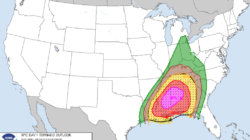 Severe Thunderstorms And Violent Tornadoes Threaten Millions In 8 States