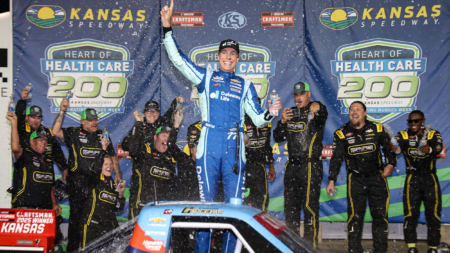 Carson Hocevar Explains Moment He Flipped Off Rival In Kansas NASCAR Truck Race