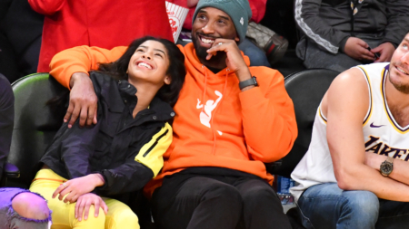 Kobe Bryant, Gianna Lakers Mural Restored in Downtown Los Angeles