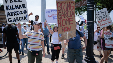 Trump Admin Wants To Dismiss Abrego Garcia Case Because He’s Not In US