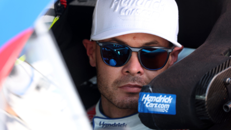 Kyle Larson Reacts To ‘Ironic’ Kansas NASCAR Cup Pole