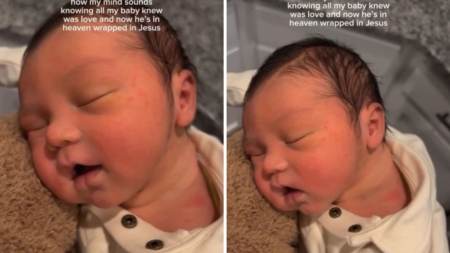 Mom Captures Moment With Newborn Baby, Not Knowing in Weeks He’ll Be Gone