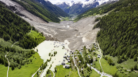 Video Shows Glacier Collapse Destroy Village—’Catastrophe’