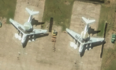 Satellite Photos Show Russia’s Extremely Rare A-50 Radar Plane Hit