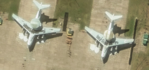 Satellite Photos Show Russia’s Extremely Rare A-50 Radar Plane Hit