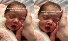 Baby Born With Brown Hair, Mom Obsessed With How She Looks Now