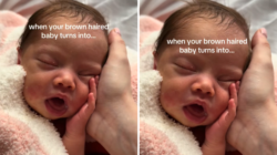 Baby Born With Brown Hair, Mom Obsessed With How She Looks Now