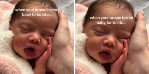 Baby Born With Brown Hair, Mom Obsessed With How She Looks Now